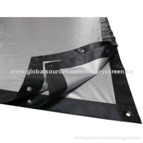 Soft Rear Projection Screen with Black Border and Eyelet, Good-quality, good Price, Good-quality
